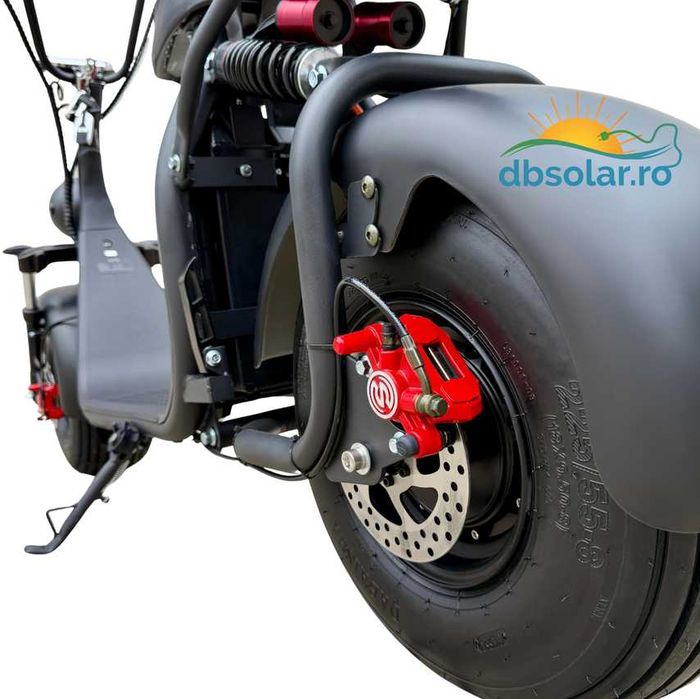 Scuter electric chopper 1500W Fara Permis CIV RAR inclus 12Ah Lithium capacitate 180kg