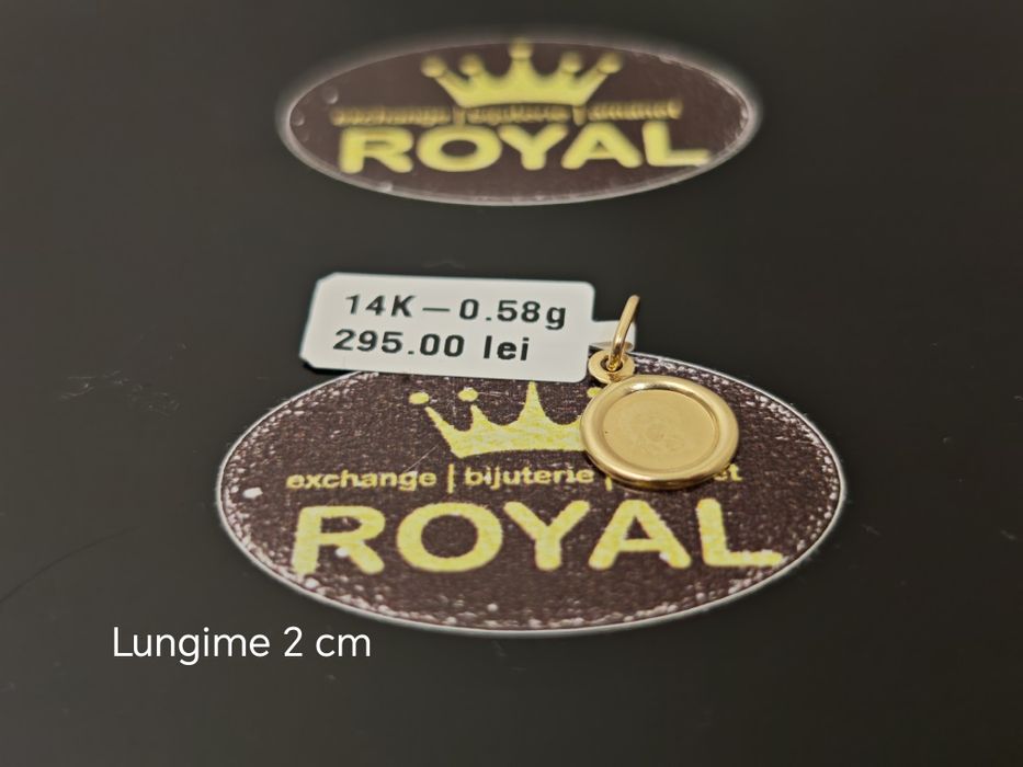 Bijuteria Royal: Pandantiv aur 14k/0.58 gr
