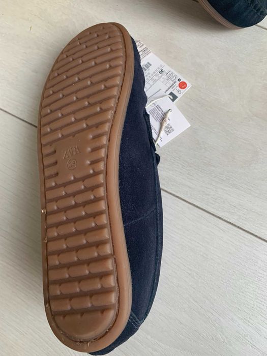 Обувки Zara, естествена кожа