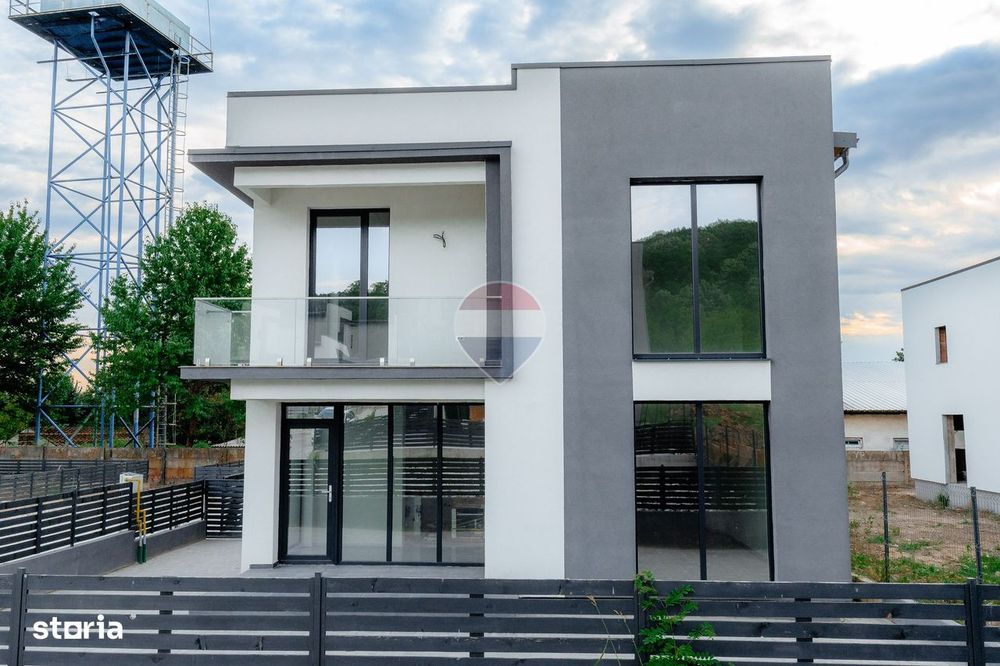 Casă tip duplex, P+1E, 174mp construiți — Budeasa Mare, Argeș