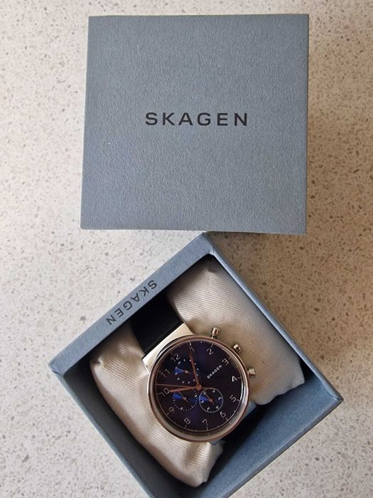 ceas Skagen Holst Chronograph Luggage Leather (SKW6916)