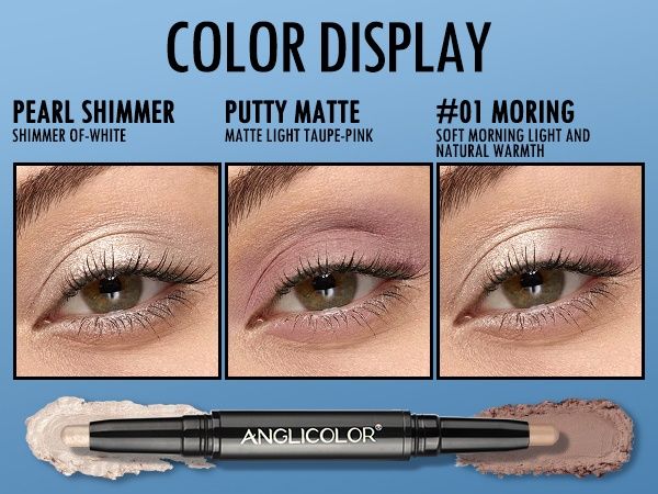 Anglicolor stick de fard de pleoape dublu #01 MORING
de pleoape dublu