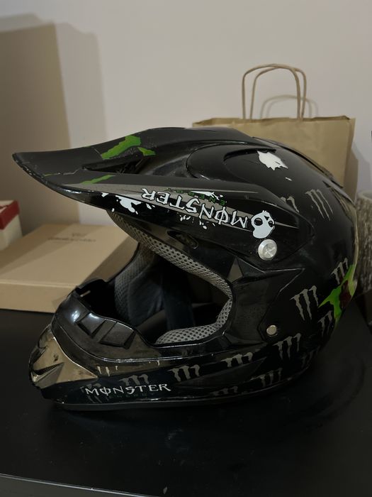 Мотокрос каска Монстър Monster