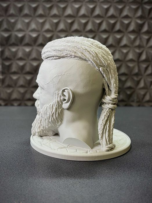 Suport casti - bust Vikings  - Ragnar Lothbrok