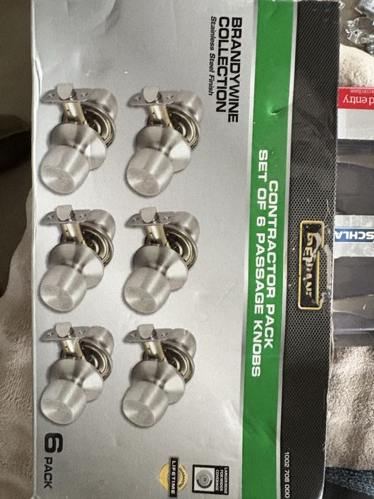 Set 6 butoni inox interior, model SUA