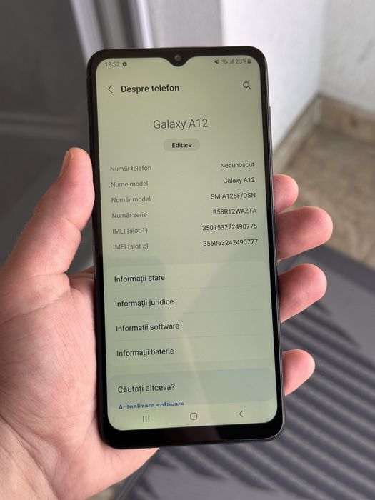 Samsung A12 64GB 4GB ram