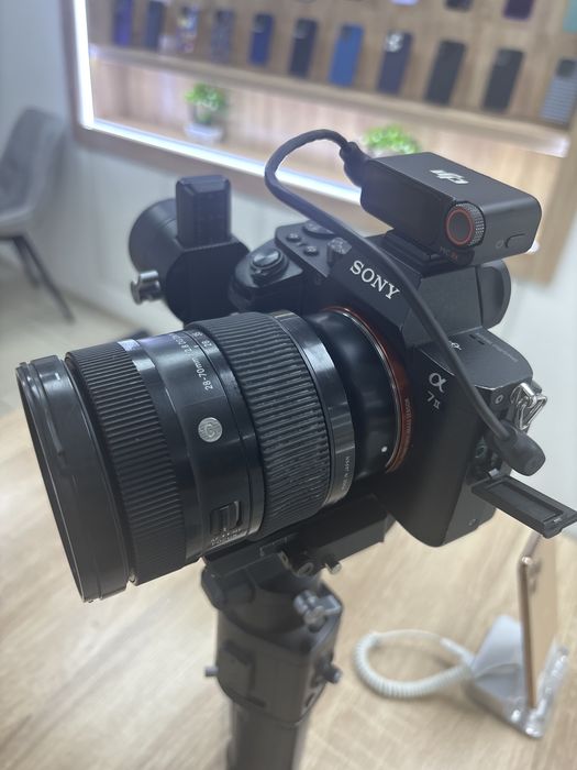 Обменяю камеру sony a7 2 с обьективом sigma 28-70