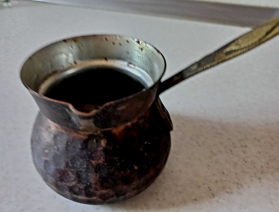 Голямо медно джезве