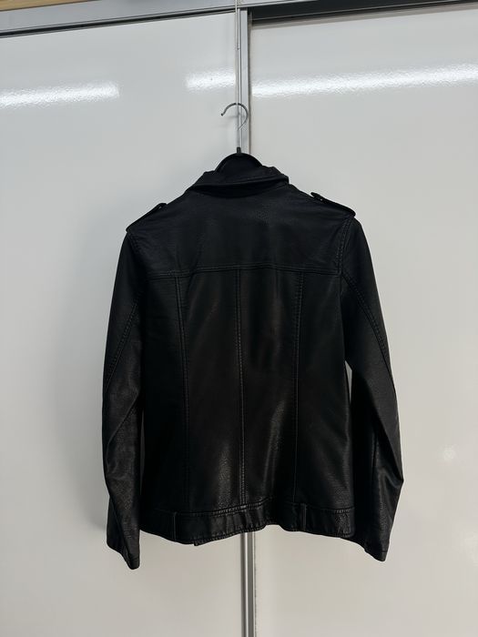 Jacheta piele neagra dama