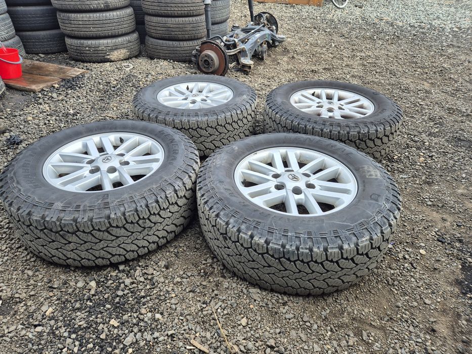 Jante pe 17 6x130 Toyota Hilux/Land Cruiser General Grabber 265/65 noi
