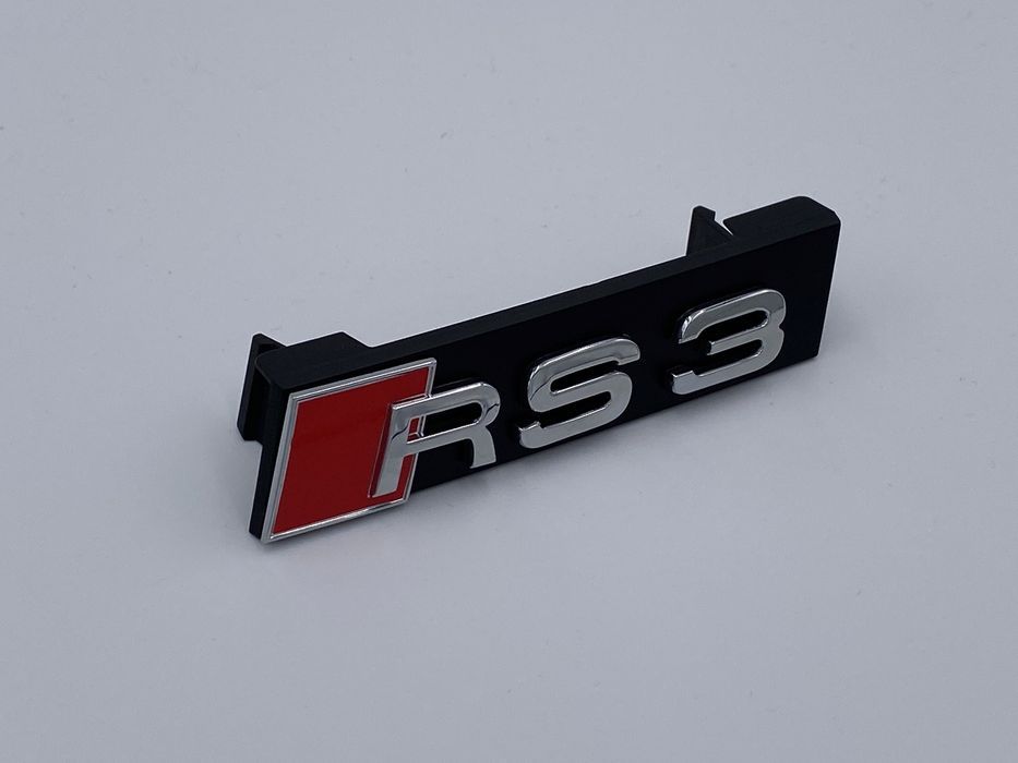 Emblema Audi RS 3 grila crom