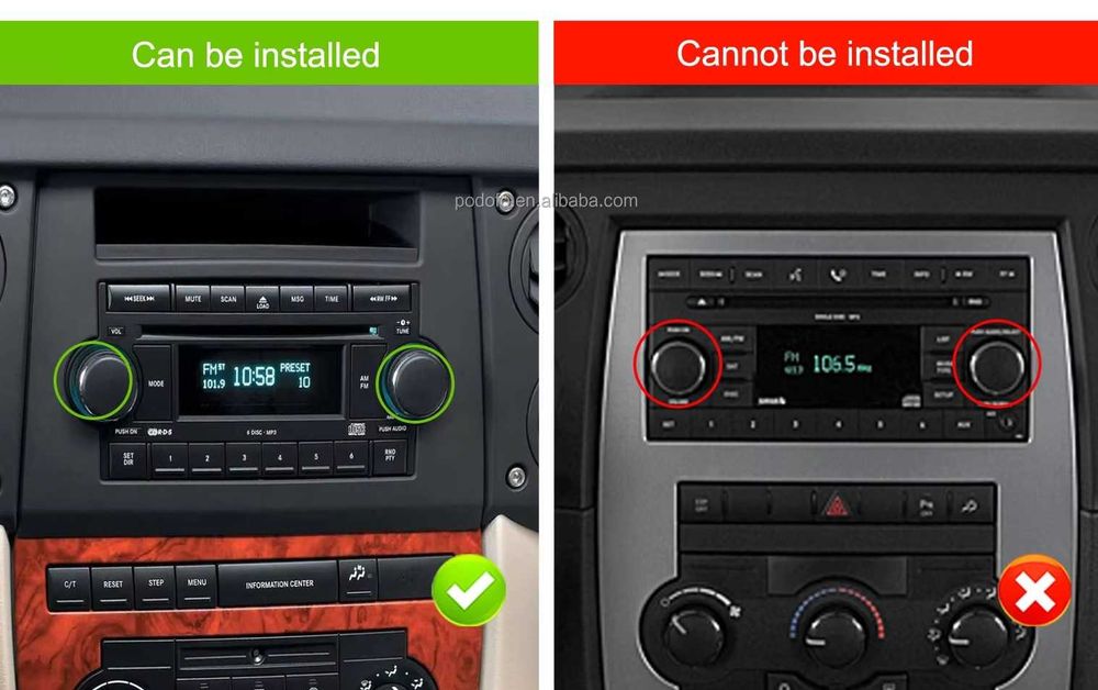 Мултимедия Навигация Android JEEP Cherokee COMPASS CHRYSLER DODGE 2DIN