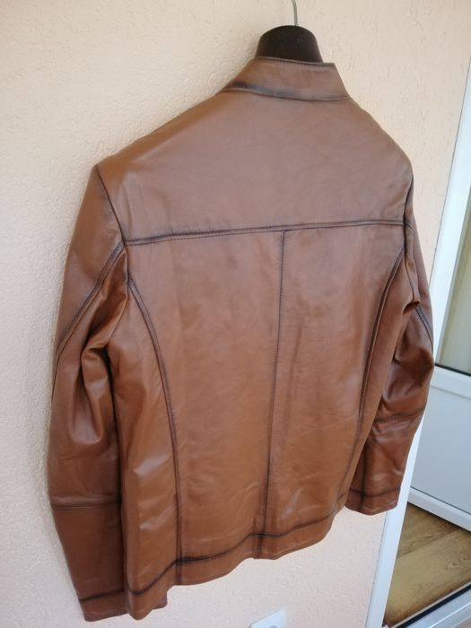 Geaca piele bărbati Golf Club M