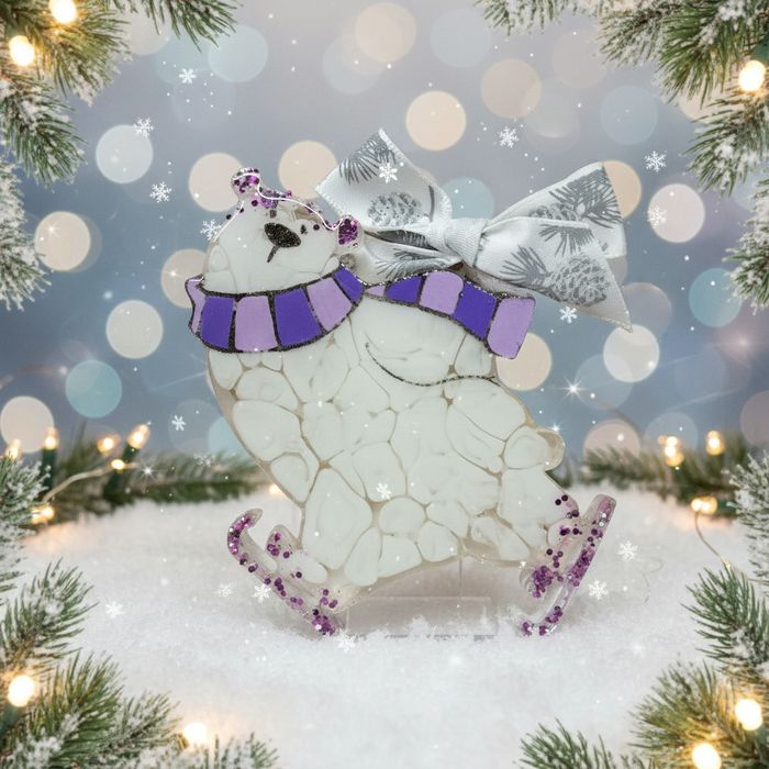 Ёлочные игрушки из эпоксидной смолы