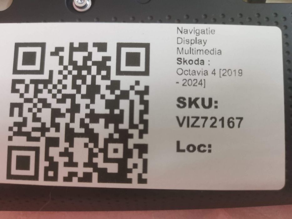 Navigatie Display Multimedia Skoda  Octavia 4 2019 2020 2021 2022 2023