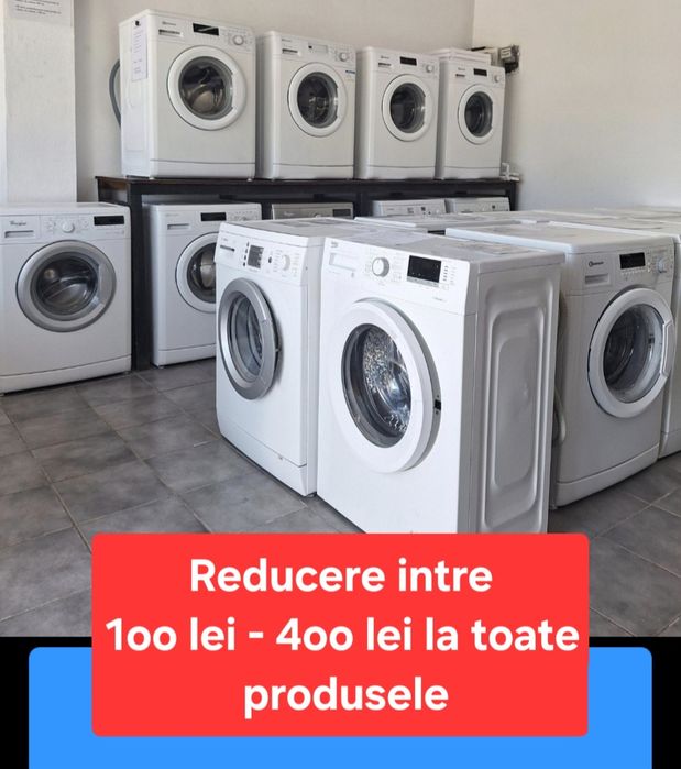 Reducere intre 1oo lei - 4oo lei la toate produsele.  Bosch wae 67311