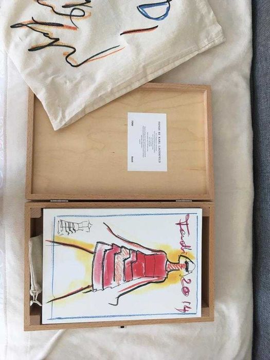 Fendi by Karl Lagerfeld carte editie limitata noua originala