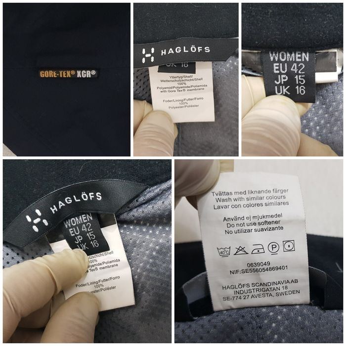 Pantaloni tehnici Haglofs XCR Gore Tex, schi, trekking,  nr. 42 sau M