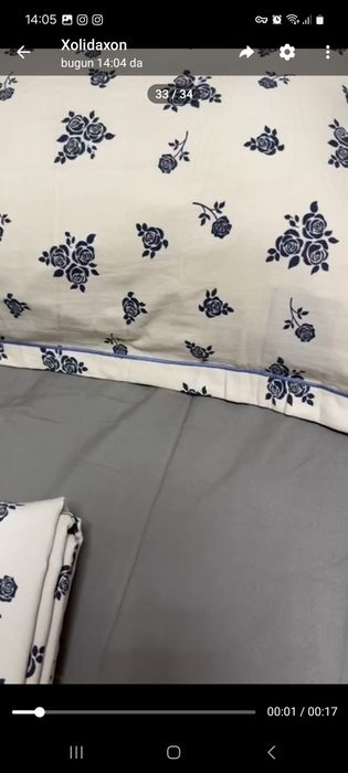 Пастел хитой 2 kishilik XB satin