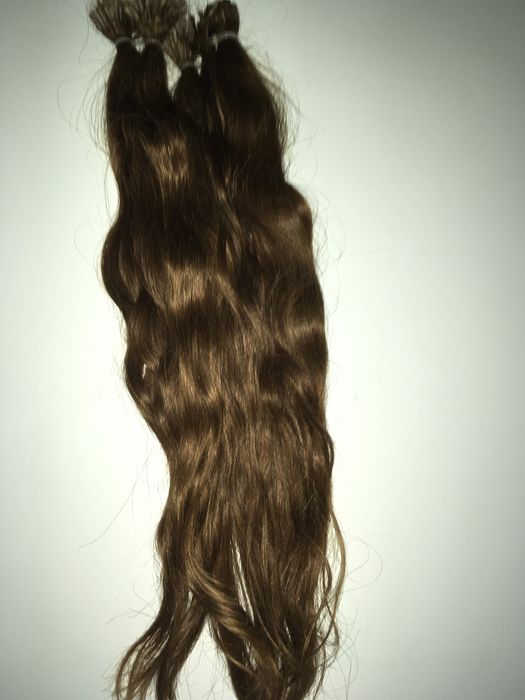 Extensii clip-on 50 cm saten 8 piese par natural