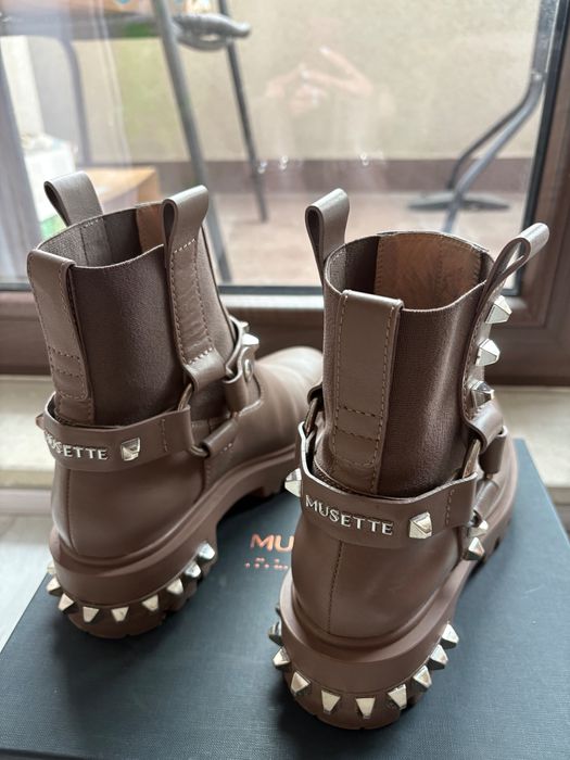 Дамски боти естествена кожа Musette