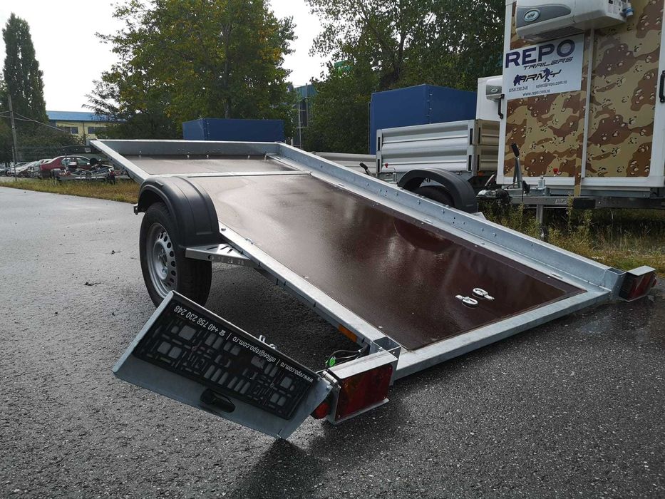 Remorca auto basculabila 750 kg ATV UTV CAN-AM SNOWMOBIL