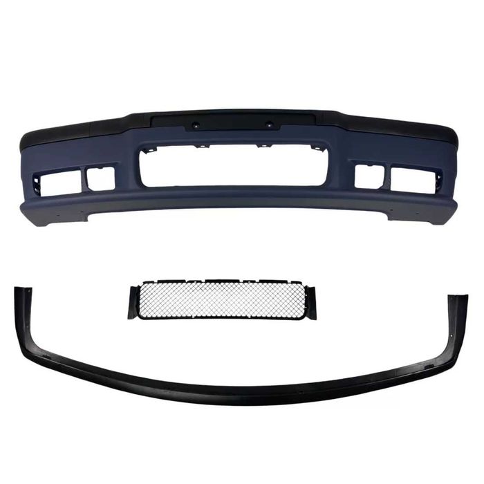 Предна М броня BMW E36 – M3 стил, грундирана, бмв е36 тунинг м3