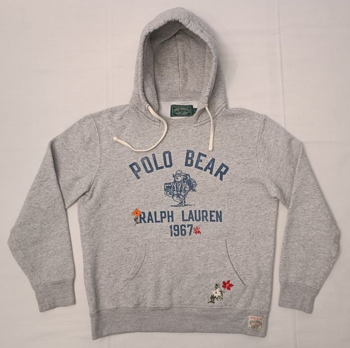 POLO Ralph Lauren Polo Bear Fleece Sweatshirt оригинално горнище S памучен суичър горно