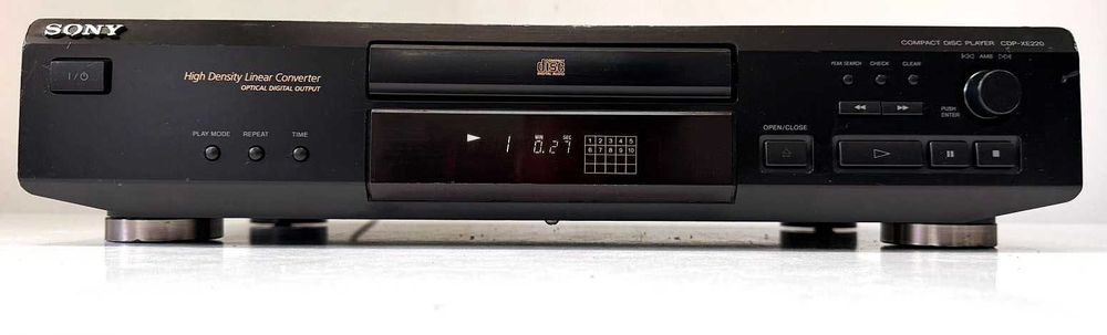Sony CDP-XE220 cd pt amplificator stereo sunet bun