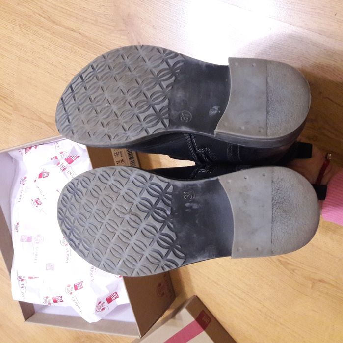 Боти от естествена кожа за момиче 31н.