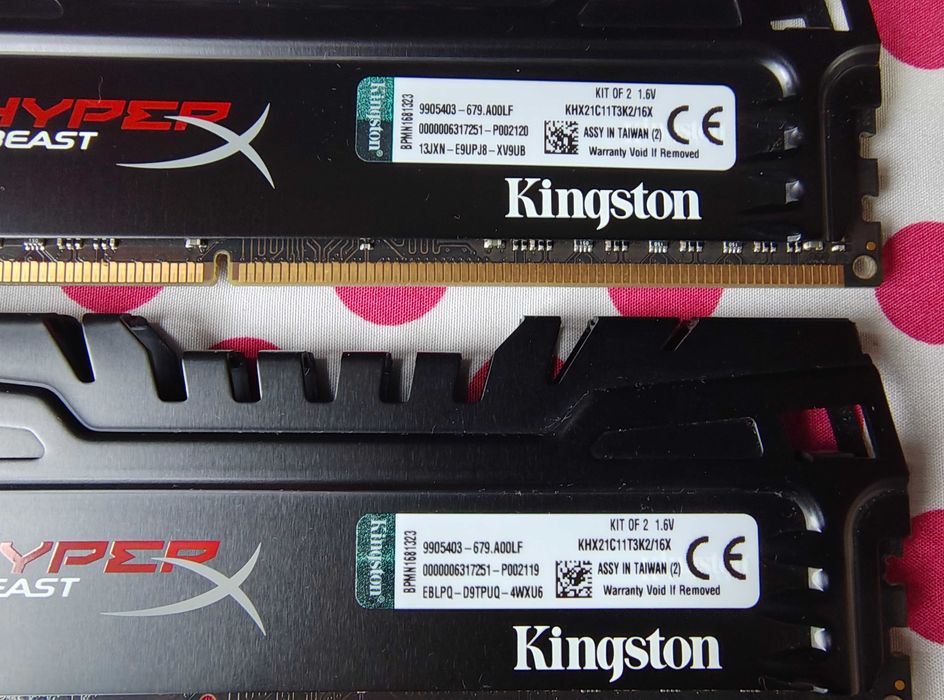 Kit Memorie Ram DDR3 Kingston HyperX Beast 16 GB (2X8) 2133Mhz Desktop