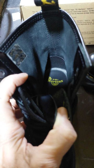 Ghete Dr Martens 1460 smooth black