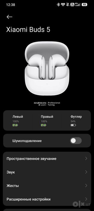 Беспроводные наушники Xiaomi buds 5