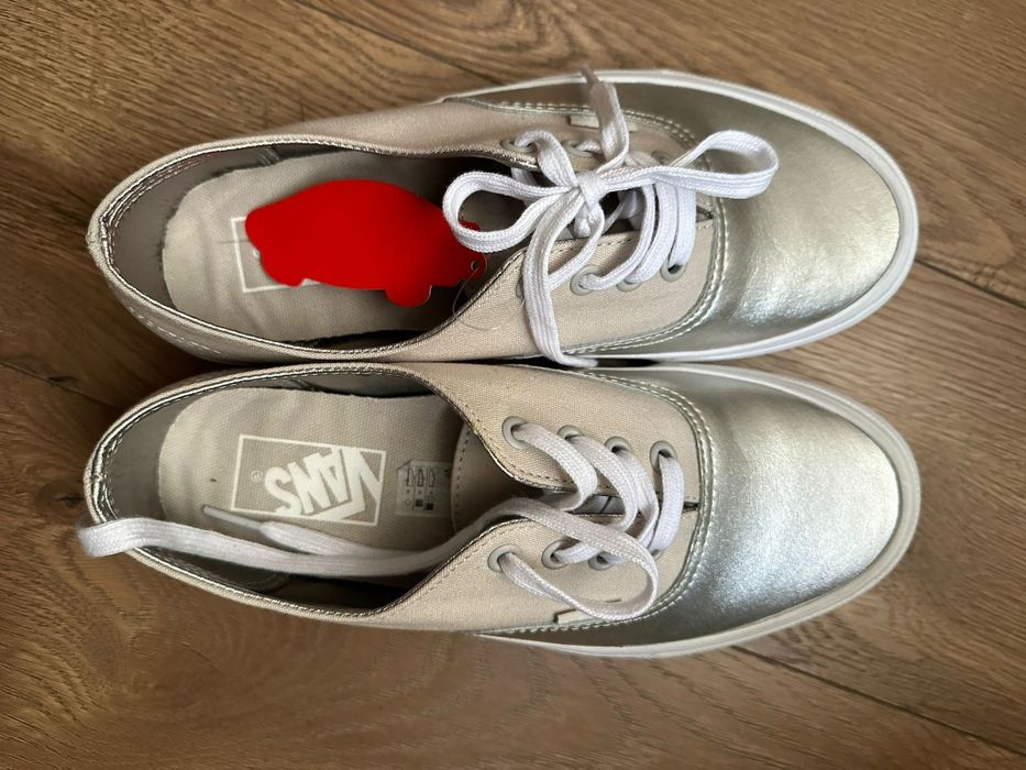 Vans authentic decon argintii-aurii