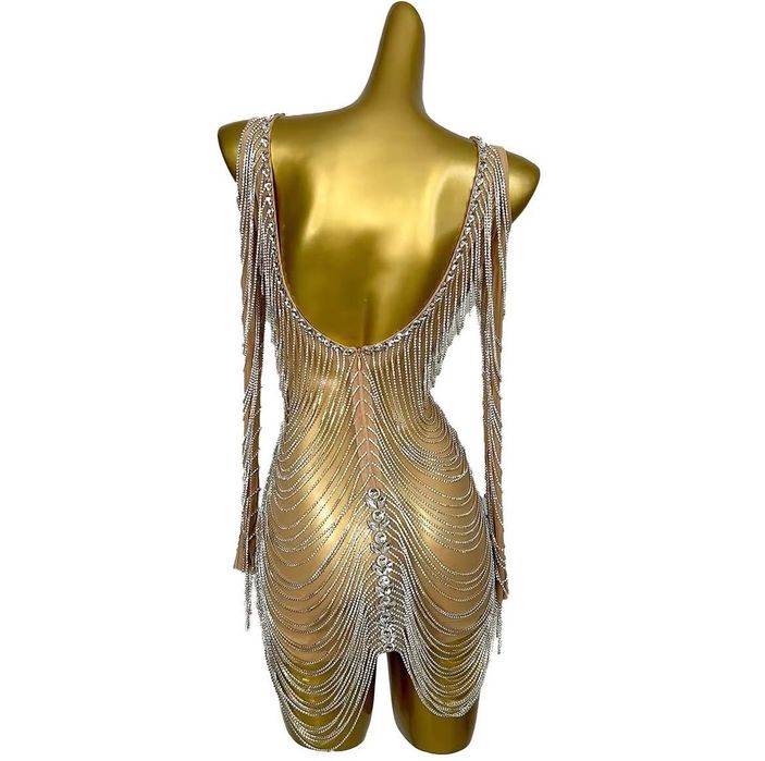 Къса Рокля с камъни