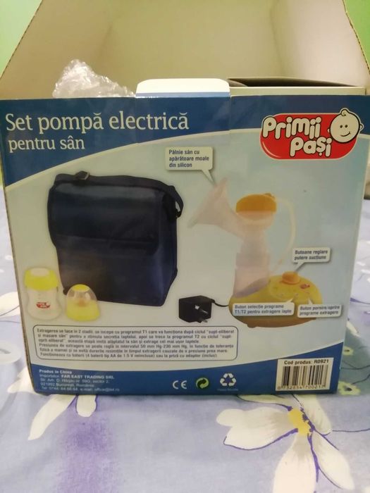 Set pompa electrica pentru san Primii Pasi
