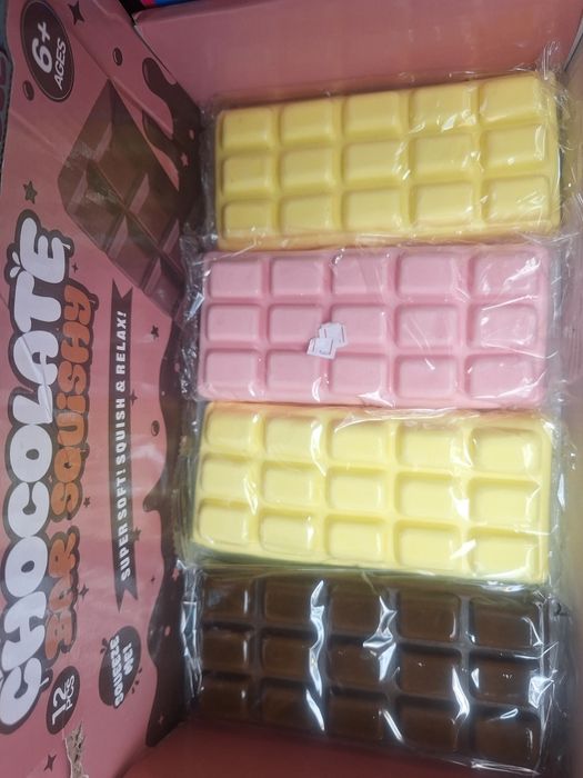 Антистрес Скуши Шоколад (Chocolate Bar Squishy) – Супер меки блокчета