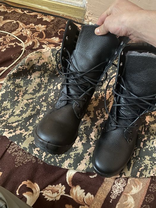 Новый зимние берцы