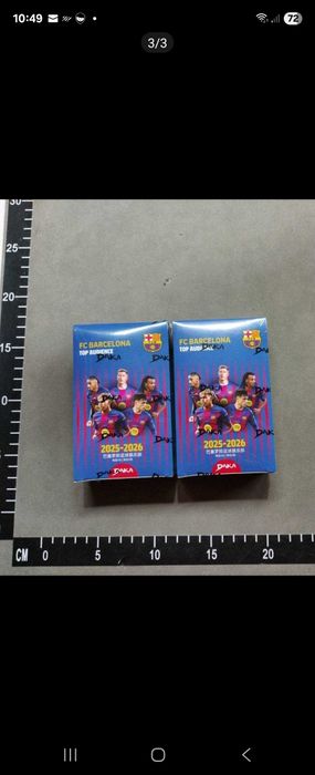 Daka 2025-2026  cartonase sportive Real Madrid și Barcelona.Livreare gratuită în București.