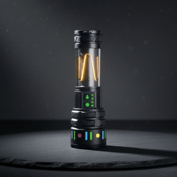 LED мощен фенер YEMAO YM-A5 – 3000 лумена, ZOOM и PowerBank