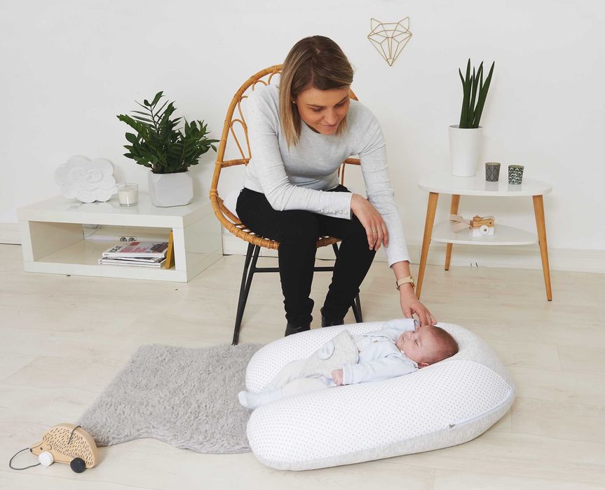 Възглавница за кърмене с бебешки шезлонг Candide 3-in-1  multirelax