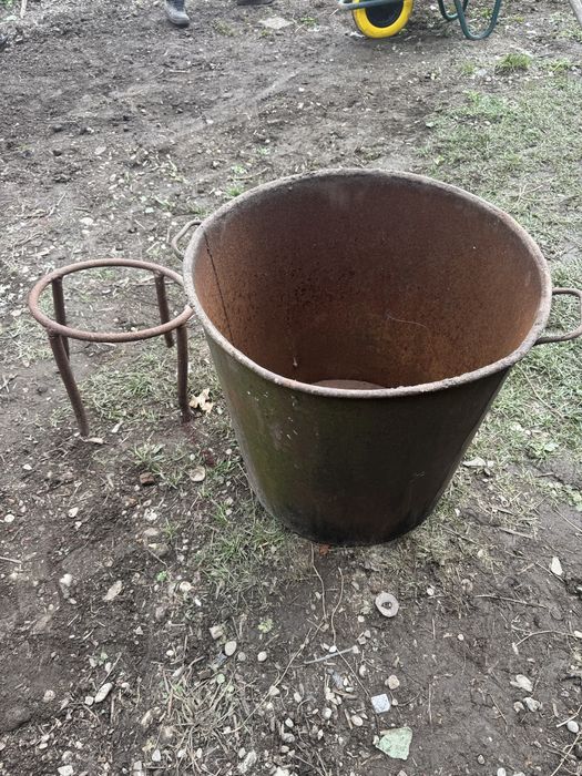Cazan pentru făcut săpun – fier masiv, 50 kg
