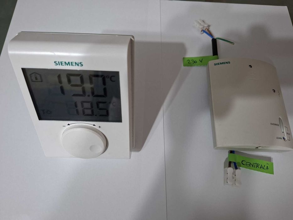 Termostat ambiental wireless Siemens RDH100RF