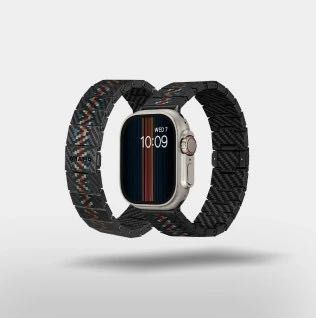 Карбоновый ремешок PITAKA для Apple Watch Ultra/Ultra2/7/8/9/10