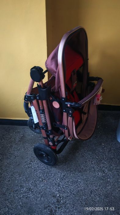 Бебешка комбинирана количка 3в1 Zizito Fontana