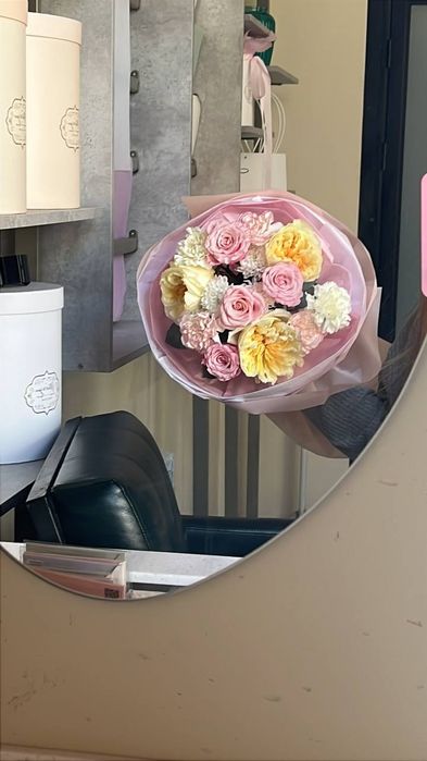 Букеты цветов на 8 марта