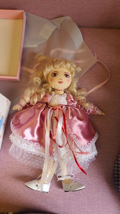 Интерьерная кукла ручной работы