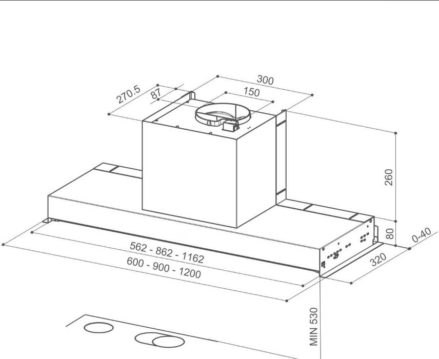 Faber IN-Nova smart X A60 абсорбатор
