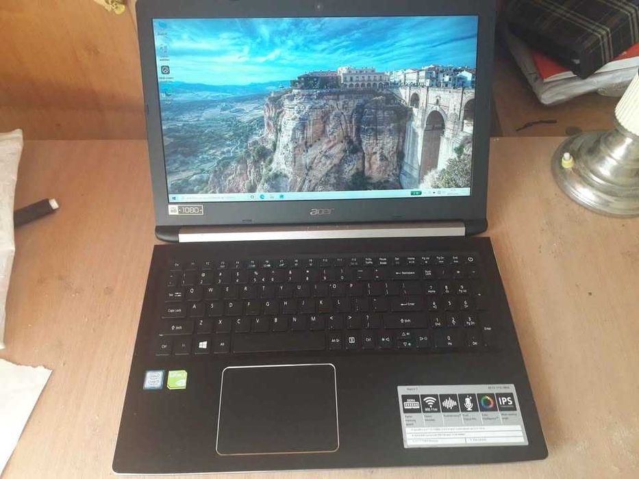 Acer i5 gen7 Gaming nvidia 15.6 full hd ddram 4 baterie 4 ore