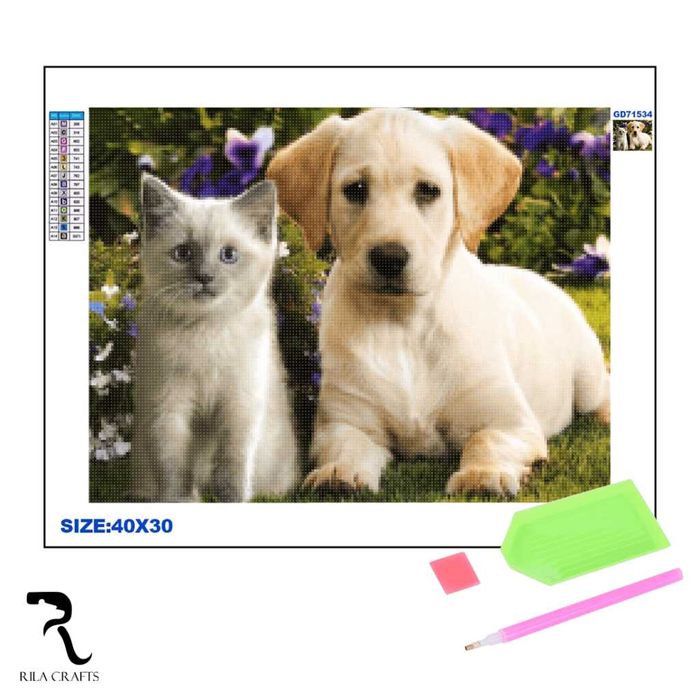 Диамантени гоблени, различни модели, 30х40 см